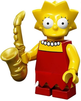 LEGO Minifigur CMF Simpsons Serie 1 - Lisa Simpson