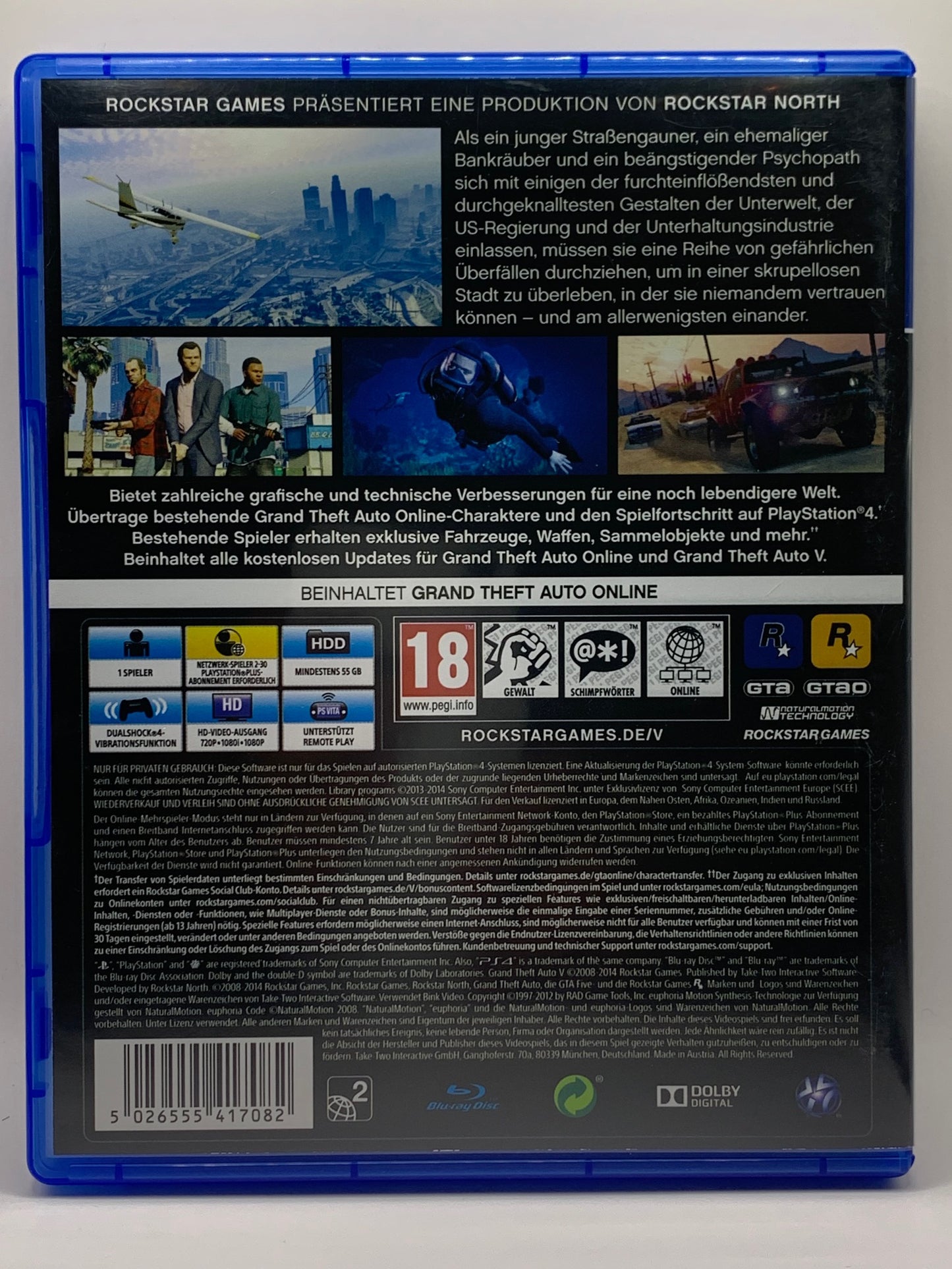 PS4 - Grand Theft Auto V - DE