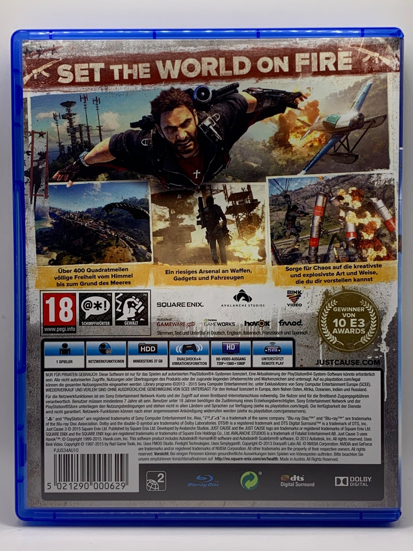PS4 - Just Cause 3 - DE