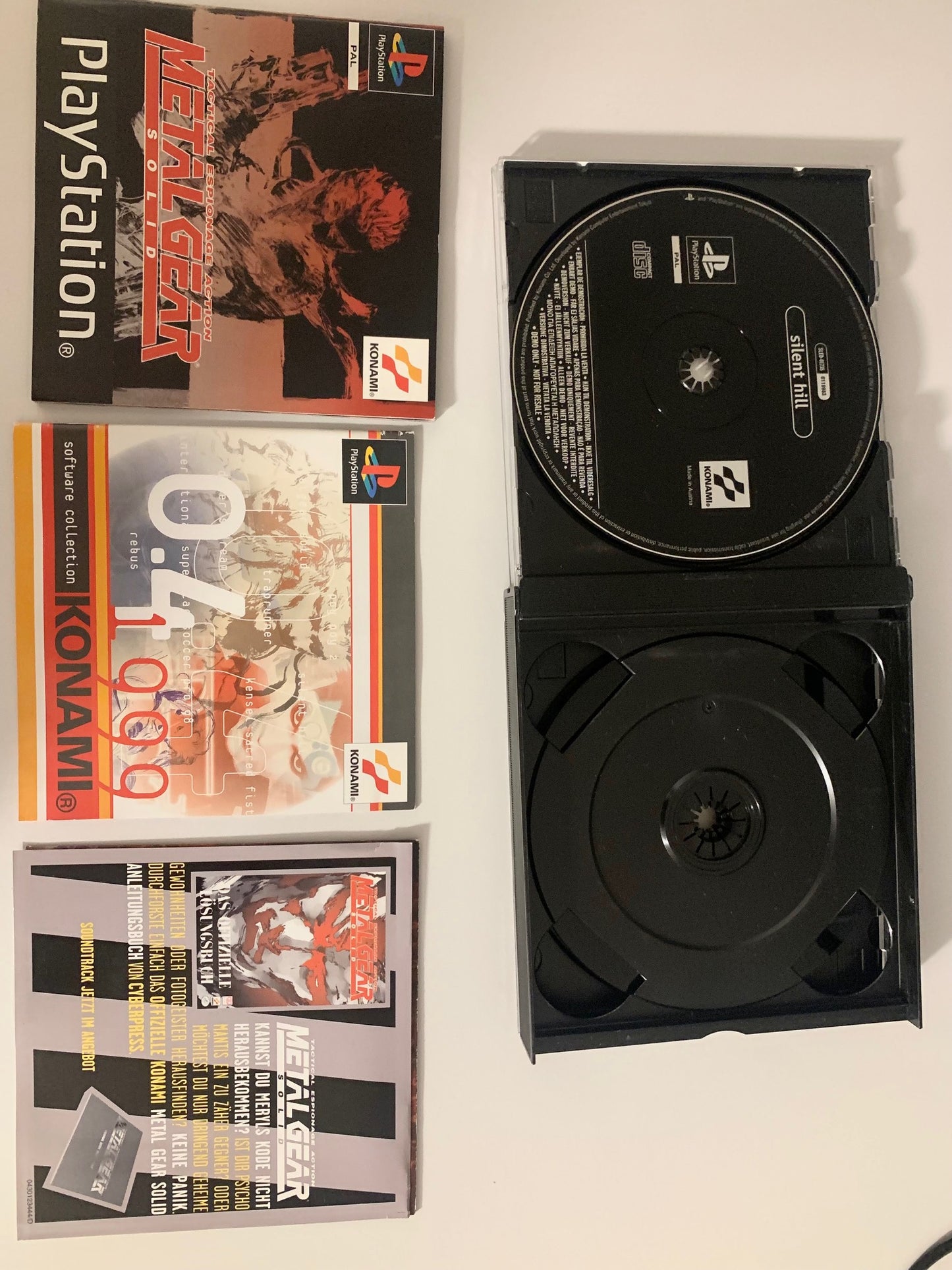 PS1 - Metal Gear Solid - DE