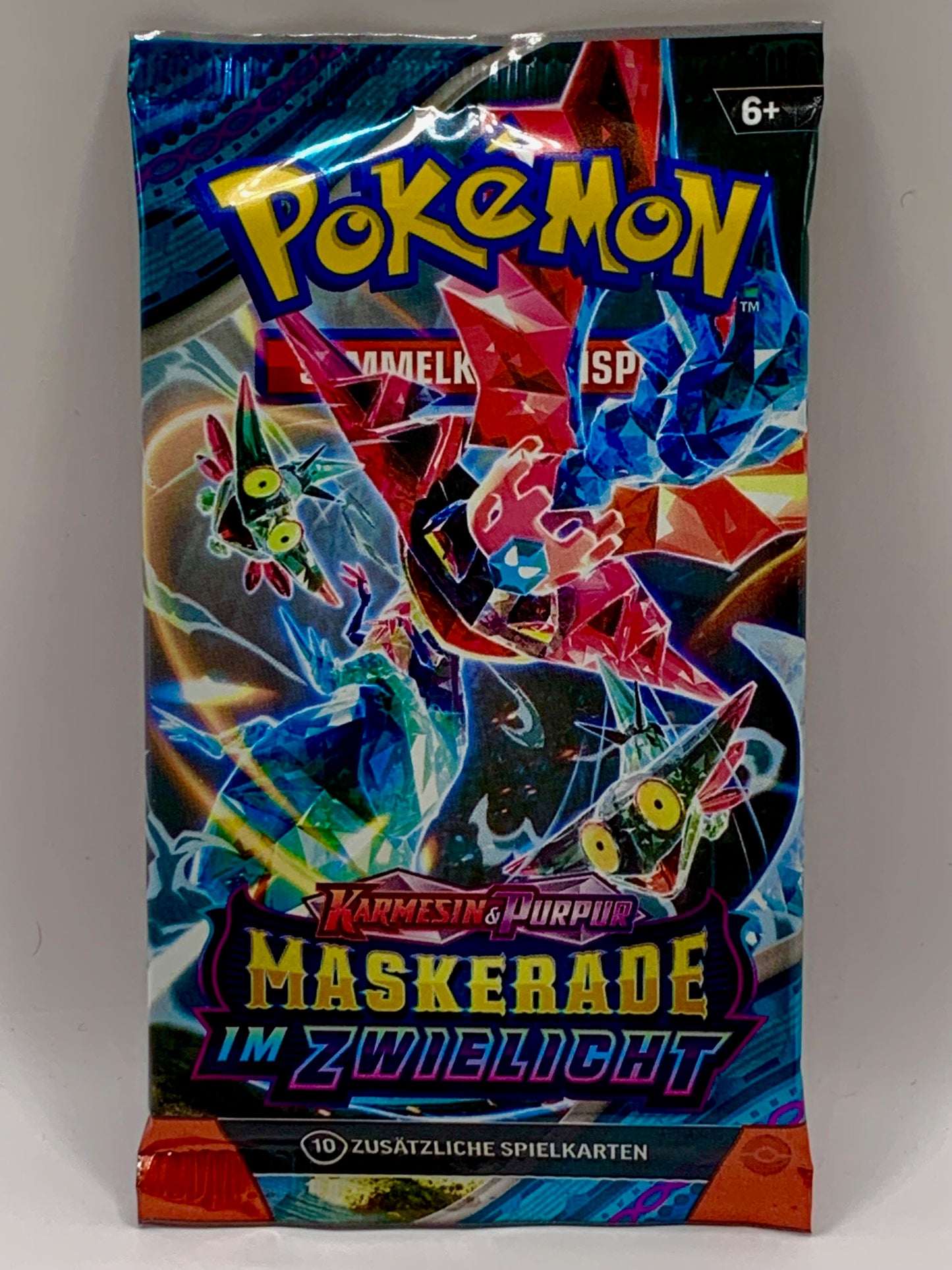 Pokémon TCG: Karmesin & Purpur - Maskerade im Zwielicht Booster Pack - DE