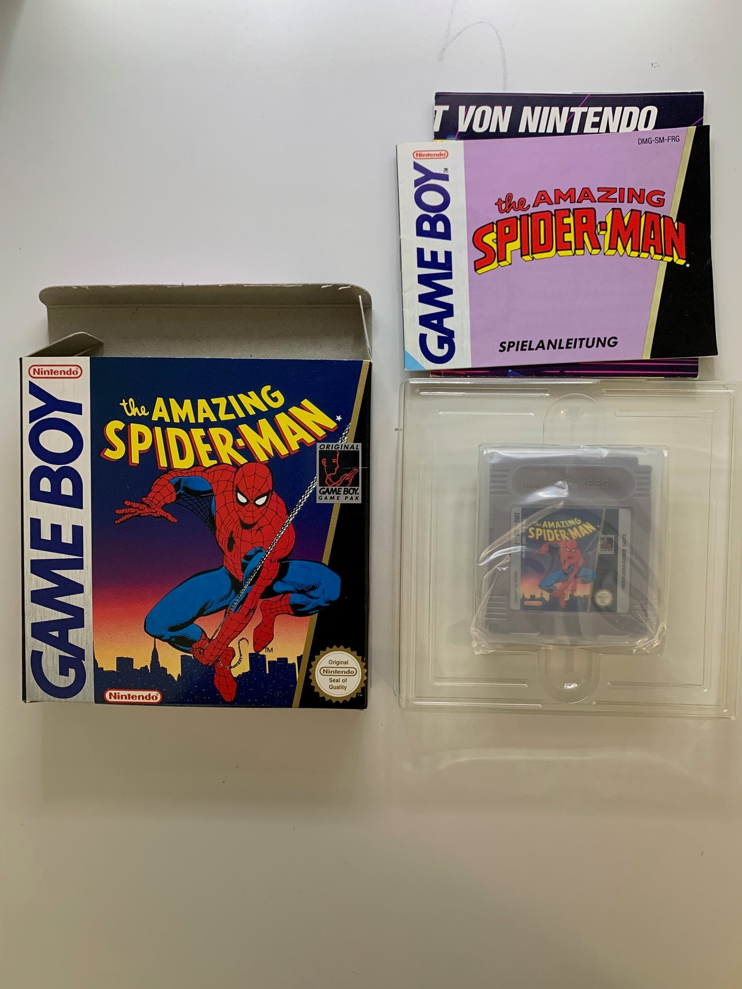 Game Boy - The Amazing Spider-Man OVP