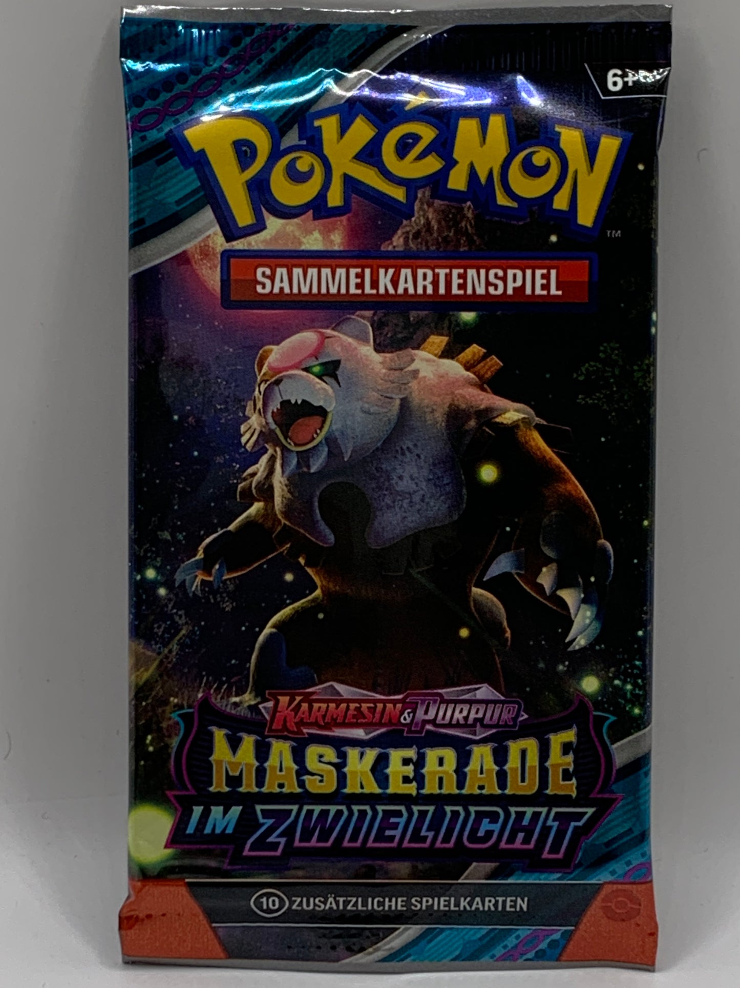 Pokémon TCG: Karmesin & Purpur - Maskerade im Zwielicht Booster Pack - DE