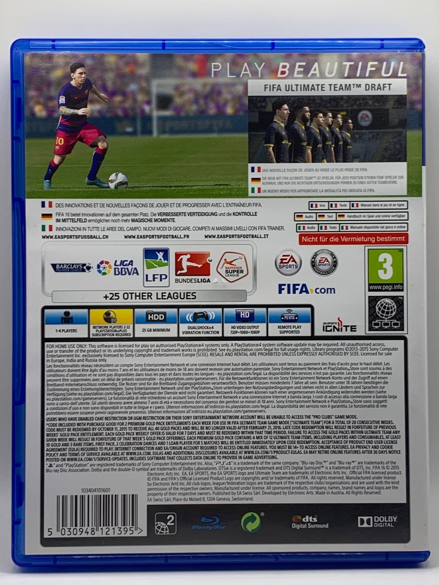 PS4 - FIFA 16 Deluxe Edition - DE