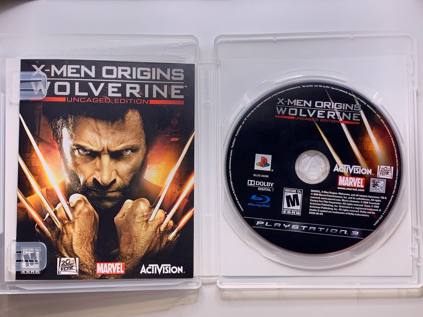 PS3 - X-Men Origins Wolverine Uncaged Edition - EN