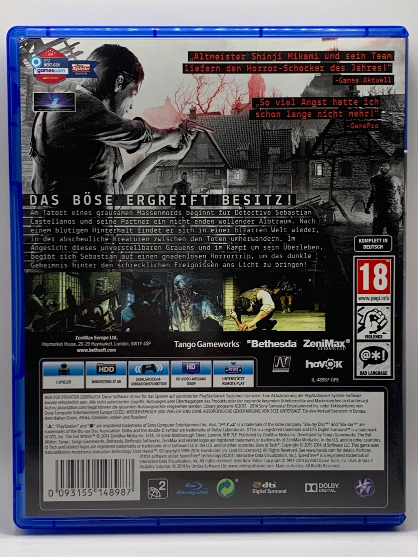 PS4 - The Evil Within - DE