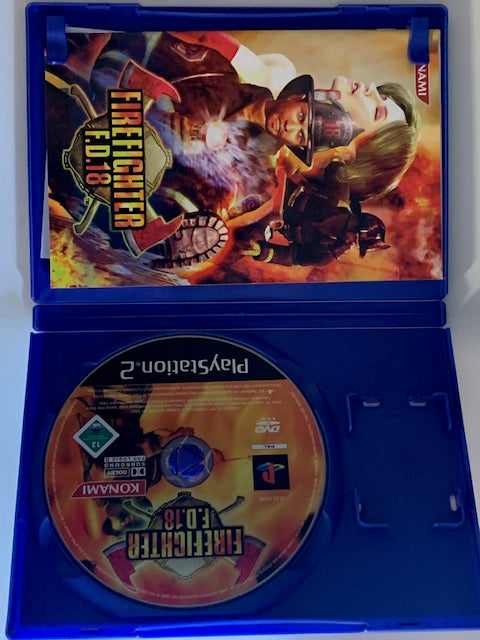 PS2 - Firefighter F.D.18 - DE