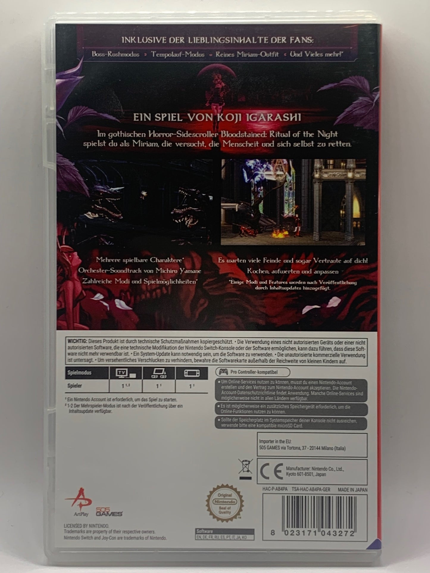 Nintendo Switch - Bloodstained: Ritual of the Night - DE