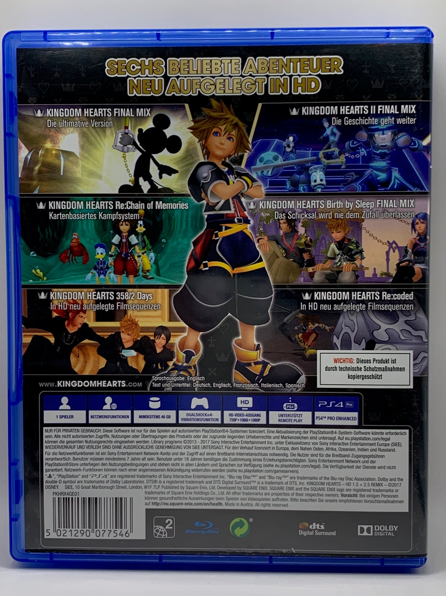 PS4 - Kingdom Hearts HD 1.5 + 2.5 Remix