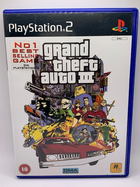 PS2 - Grand Theft Auto III - EN