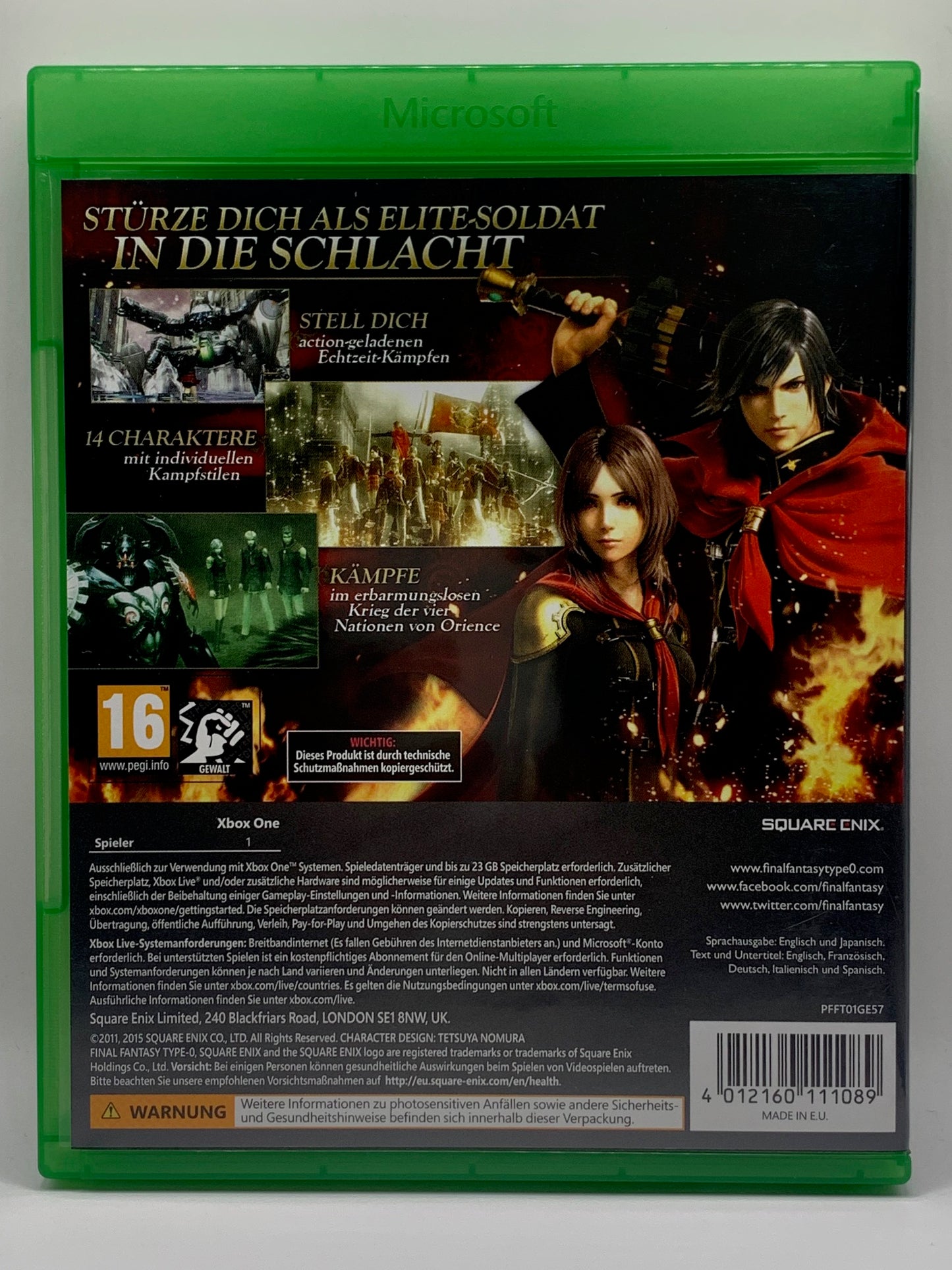 Xbox One - Final Fantasy Type-0 HD