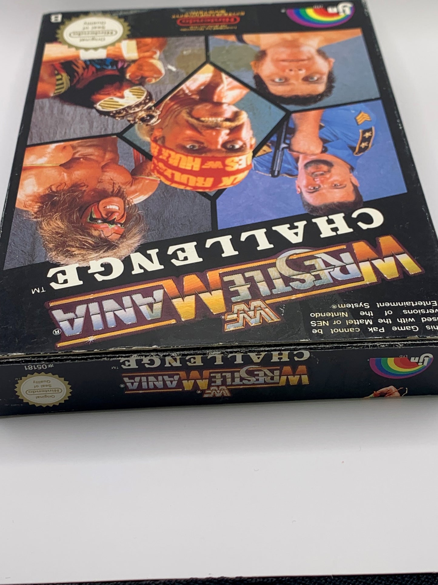 NES - Wrestle Mania Challenge OVP