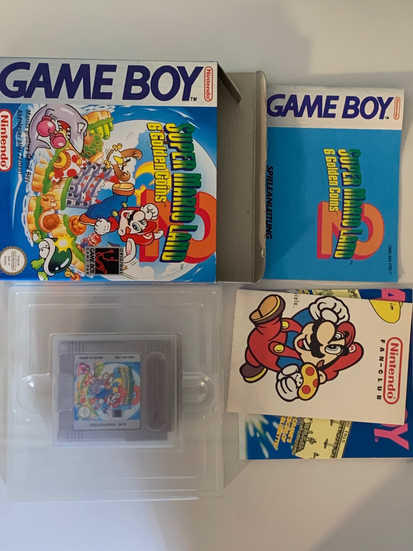 Game Boy - Super Mario Land 2: 6 Golden Coins OVP - DE