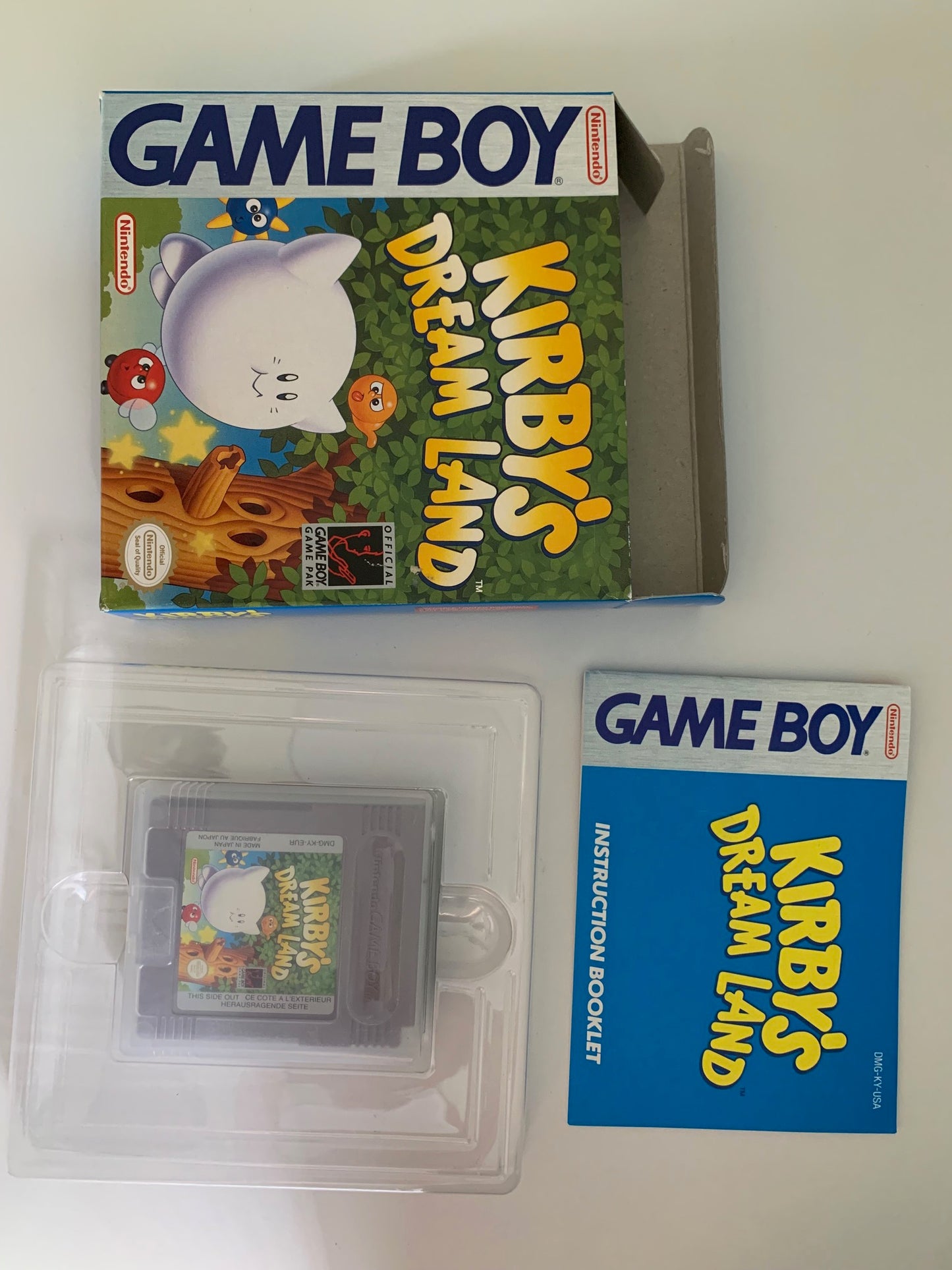 Game Boy - Kirby's Dream Land OVP - EN