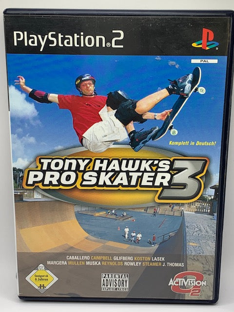 PS2 - Tony Hawk's Pro Skater 3 - DE