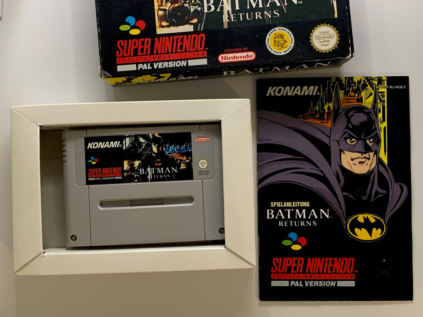 SNES - Batman Returns OVP - PAL Version DE