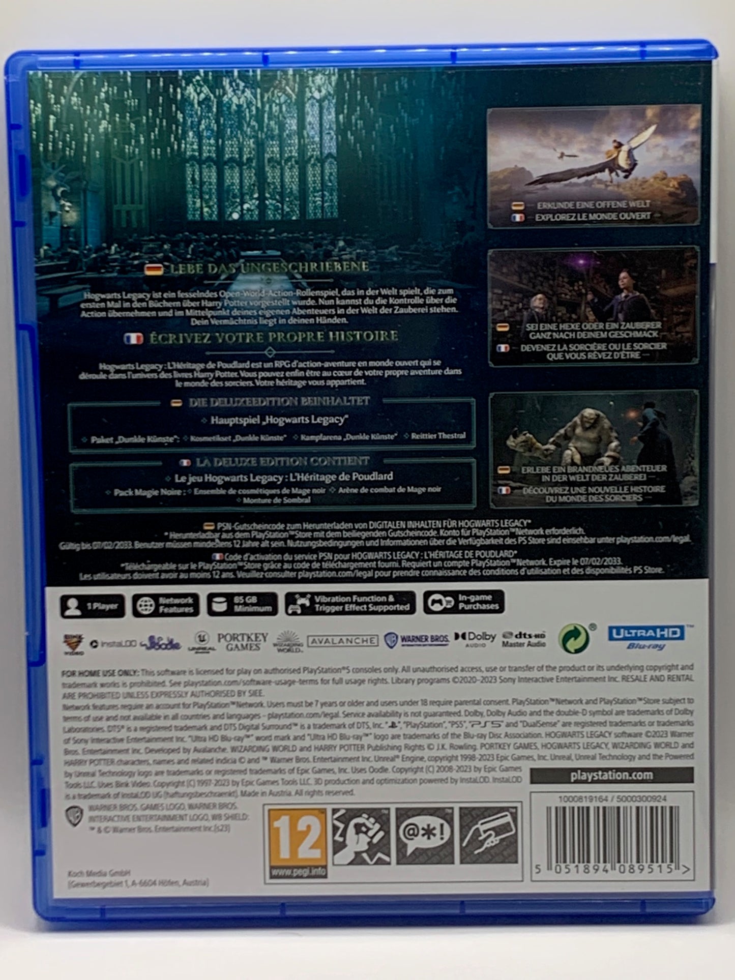 PS5 - Hogwarts Legacy Deluxe Edition - DE