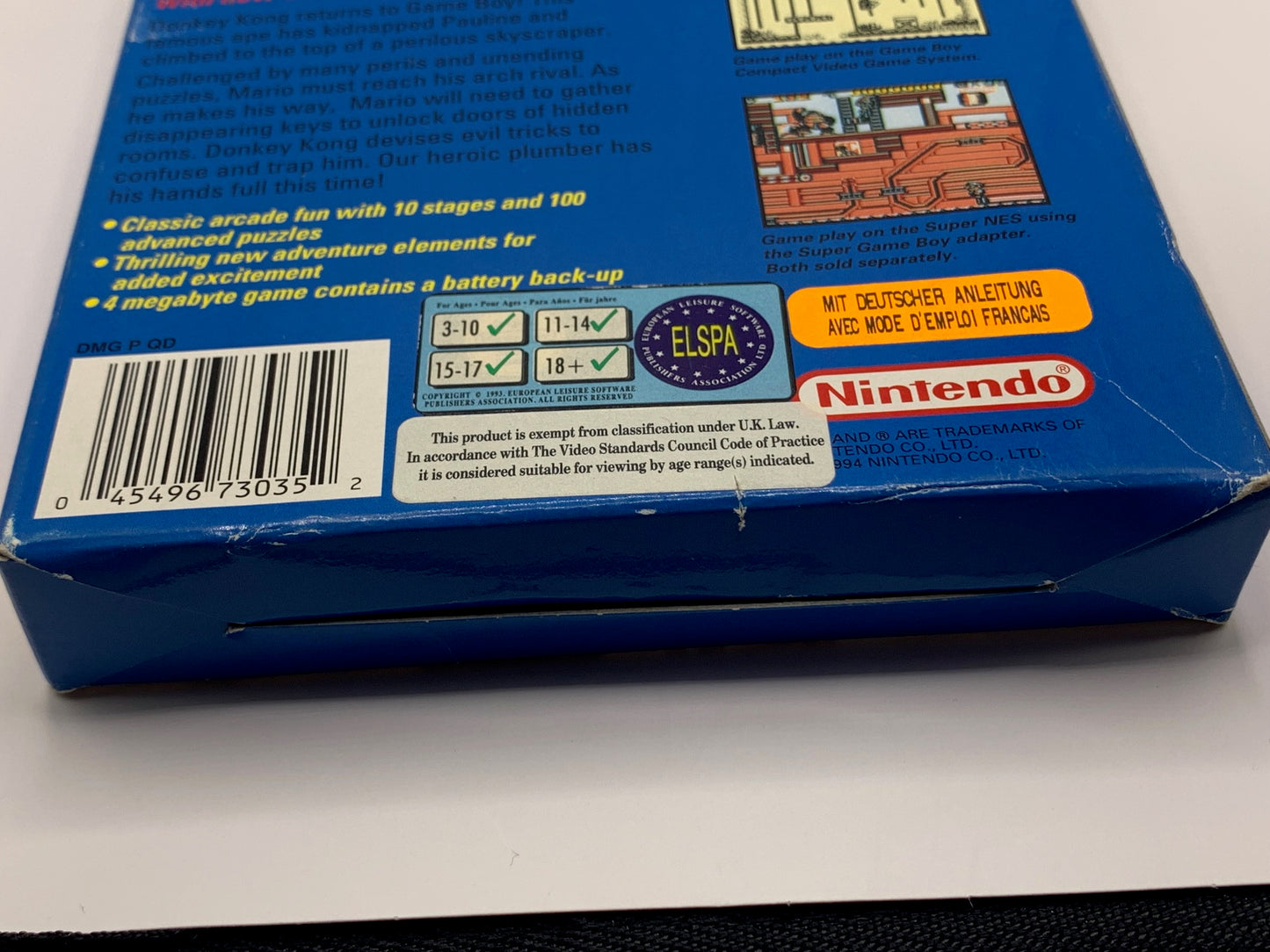 Game Boy - Donkey Kong OVP