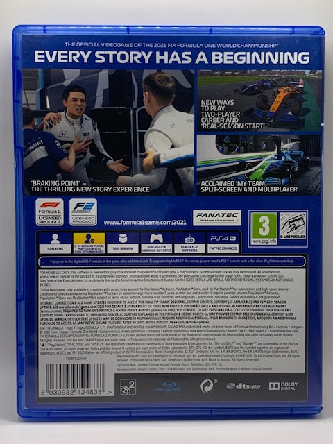 PS4 - F1 2021 - EN