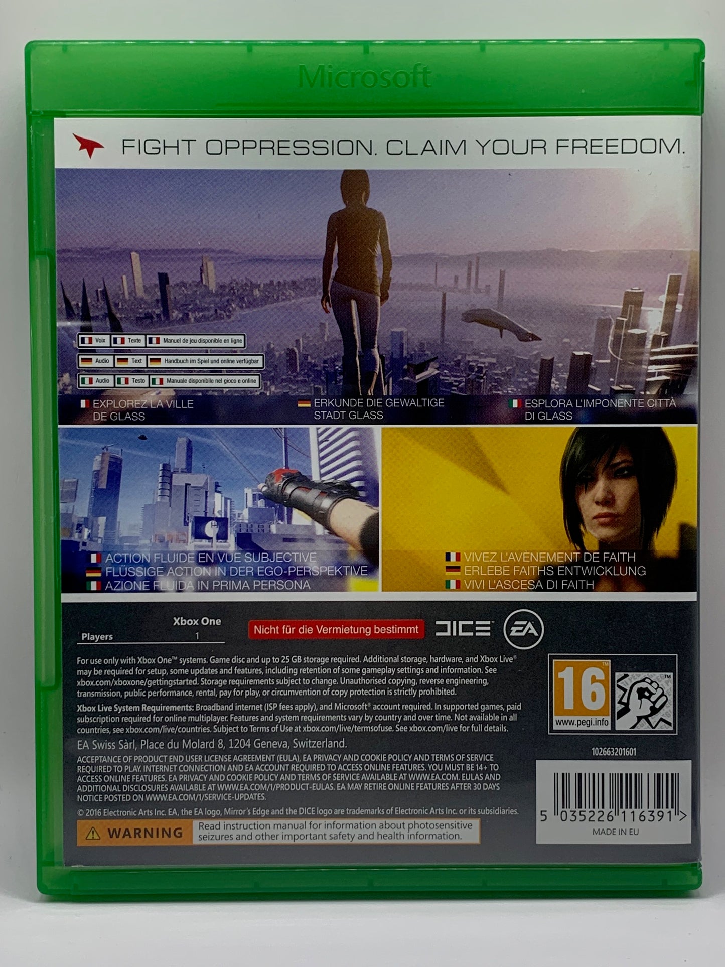 Xbox One - Mirror's Edge Catalyst