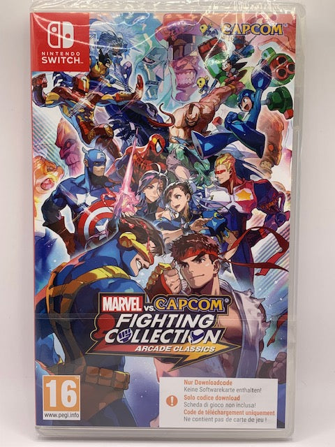 Nintendo Switch - Marvel vs. Capcom NEU SEALED - DE (Nur Download Code)