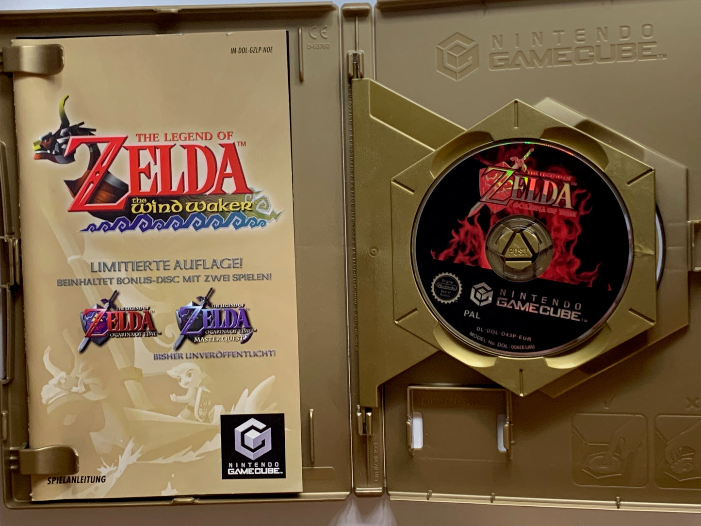 GameCube - The Legend of Zelda: The Wind Waker - Limitierte Auflage - DE