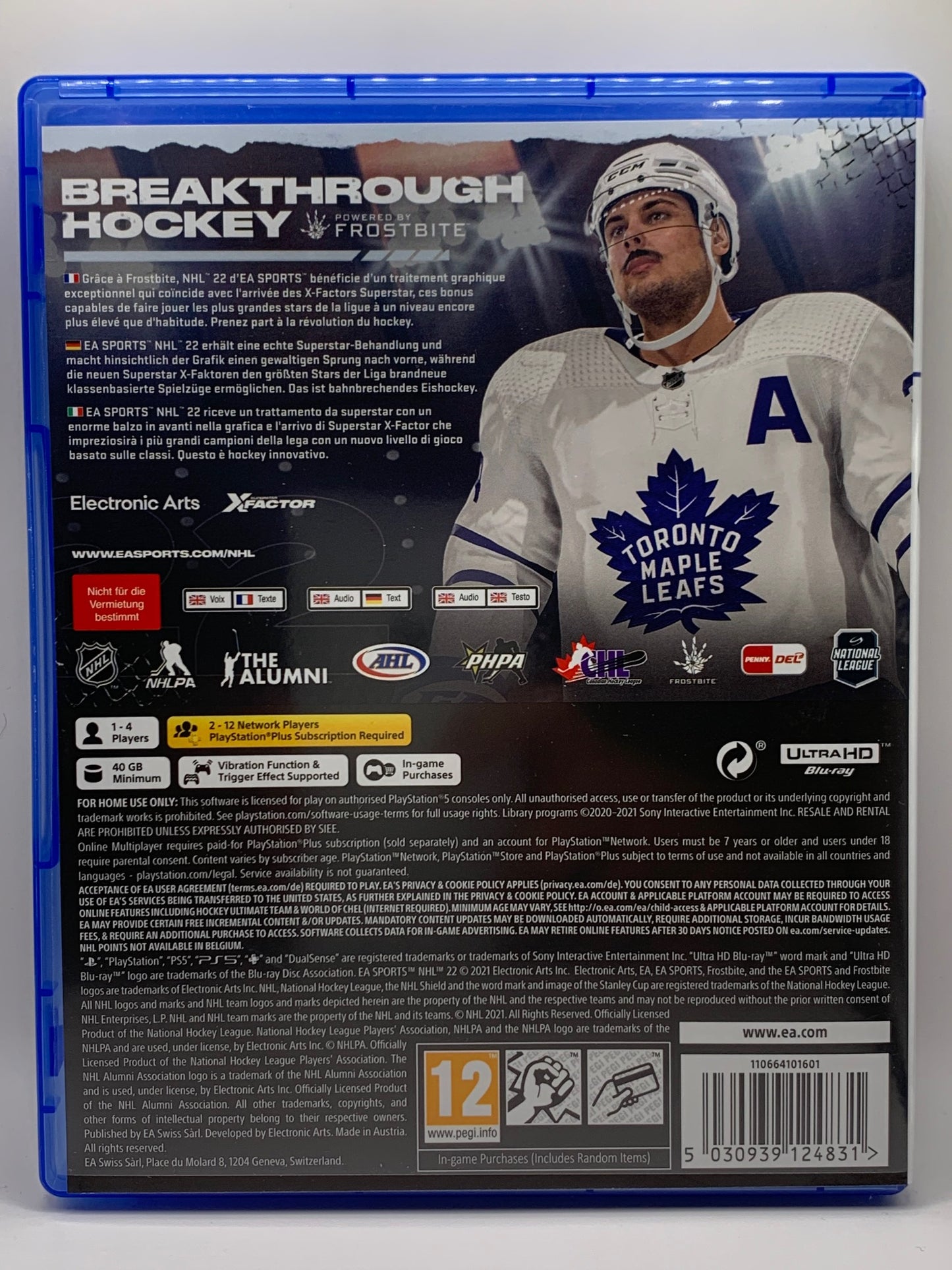 PS5 - NHL 22 - DE