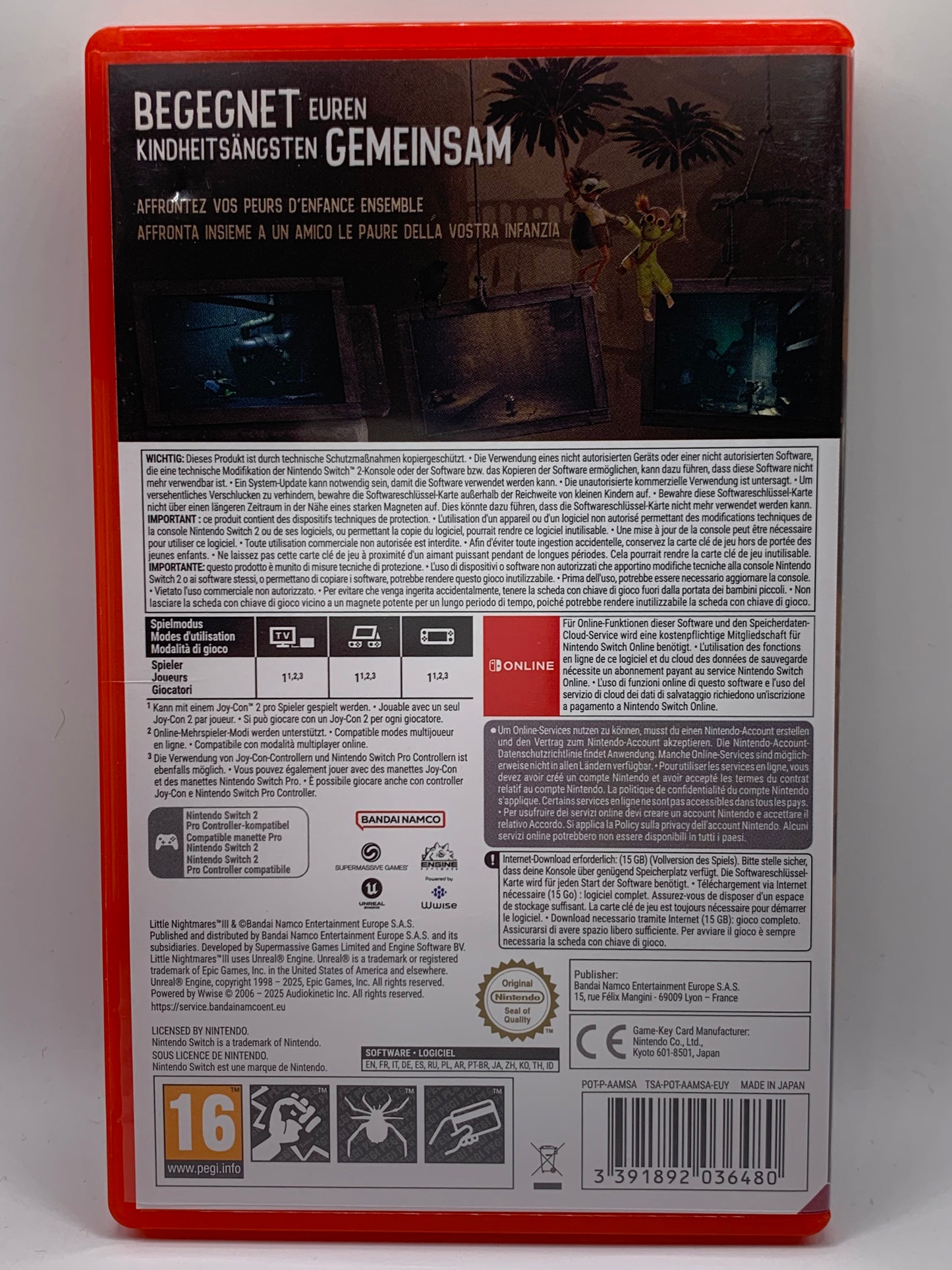 Nintendo Switch 2 - Little Nightmares III - DE