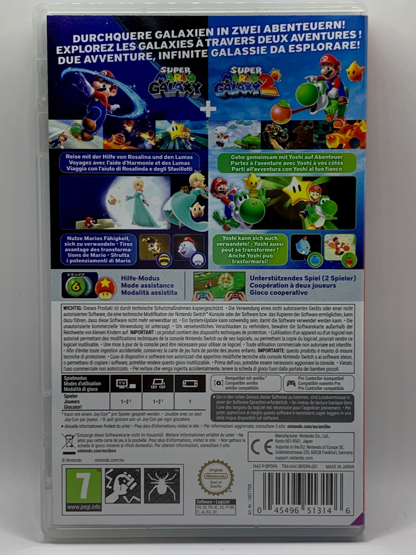 Nintendo Switch - Super Mario Galaxy + Super Mario Galaxy 2