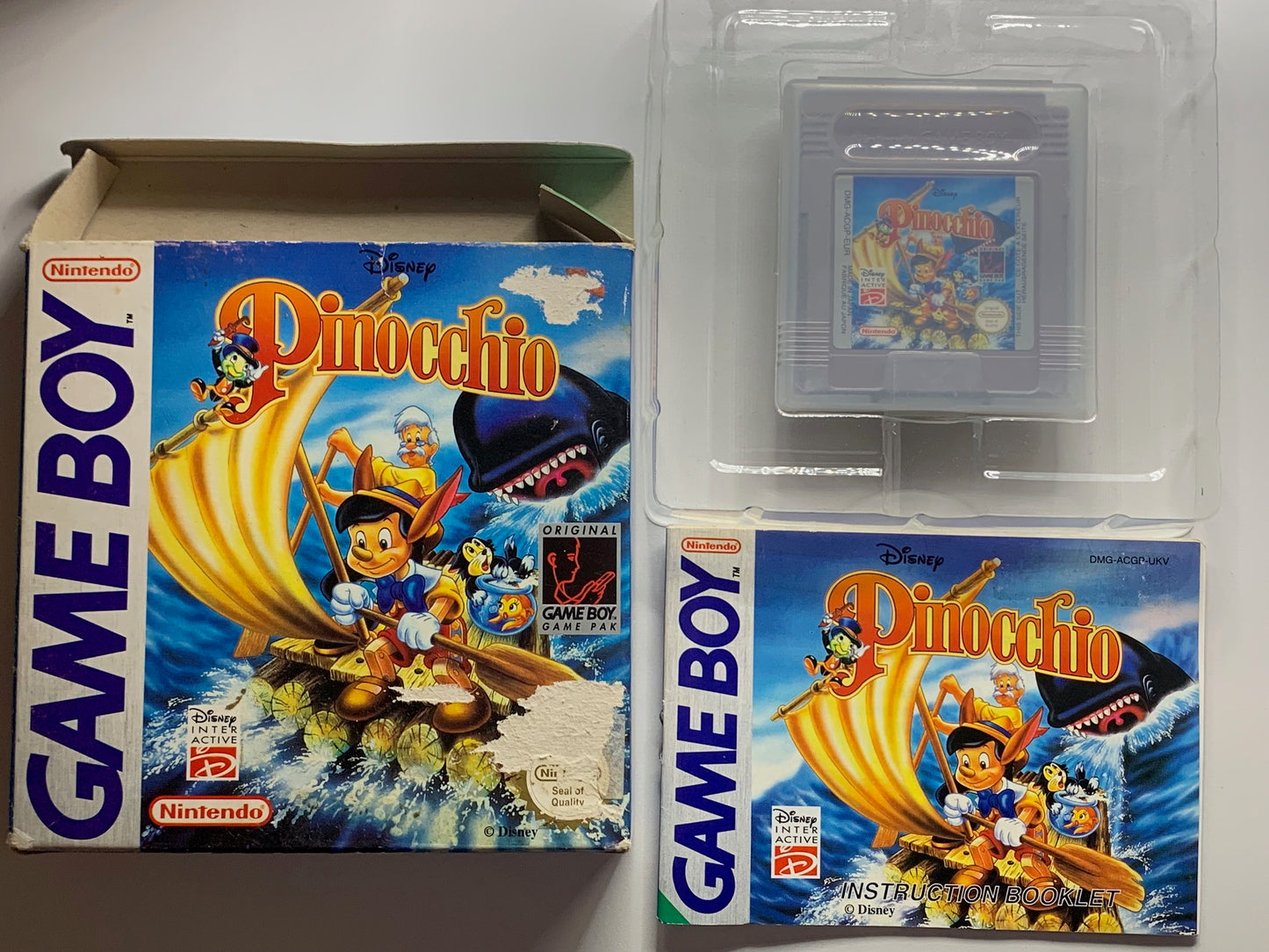 Game Boy - Pinocchio OVP