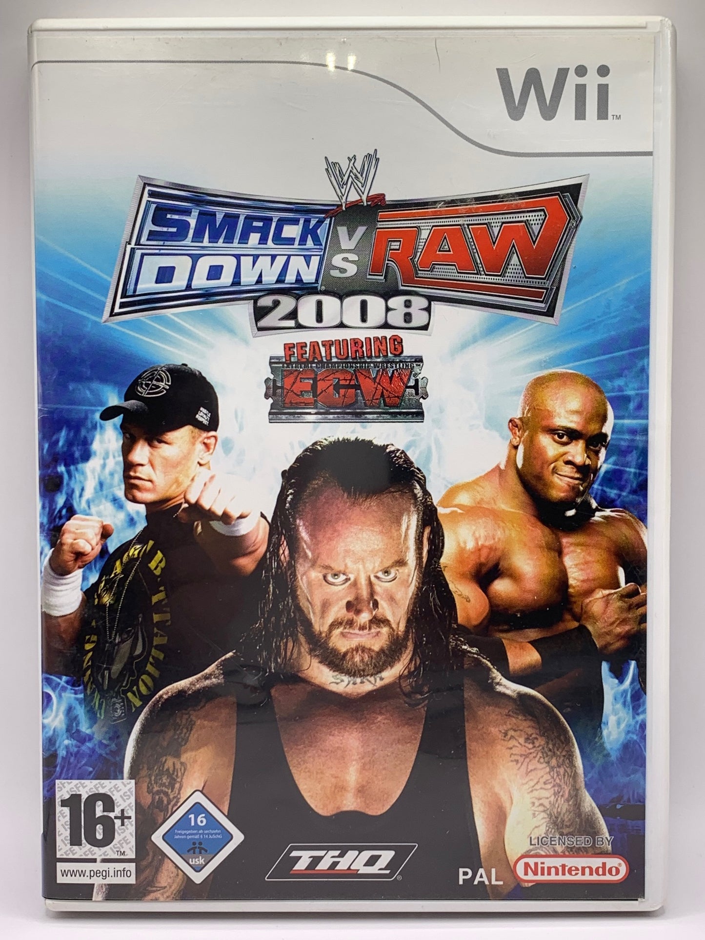 Nintendo Wii - SmackDown vs. Raw 2008 - DE