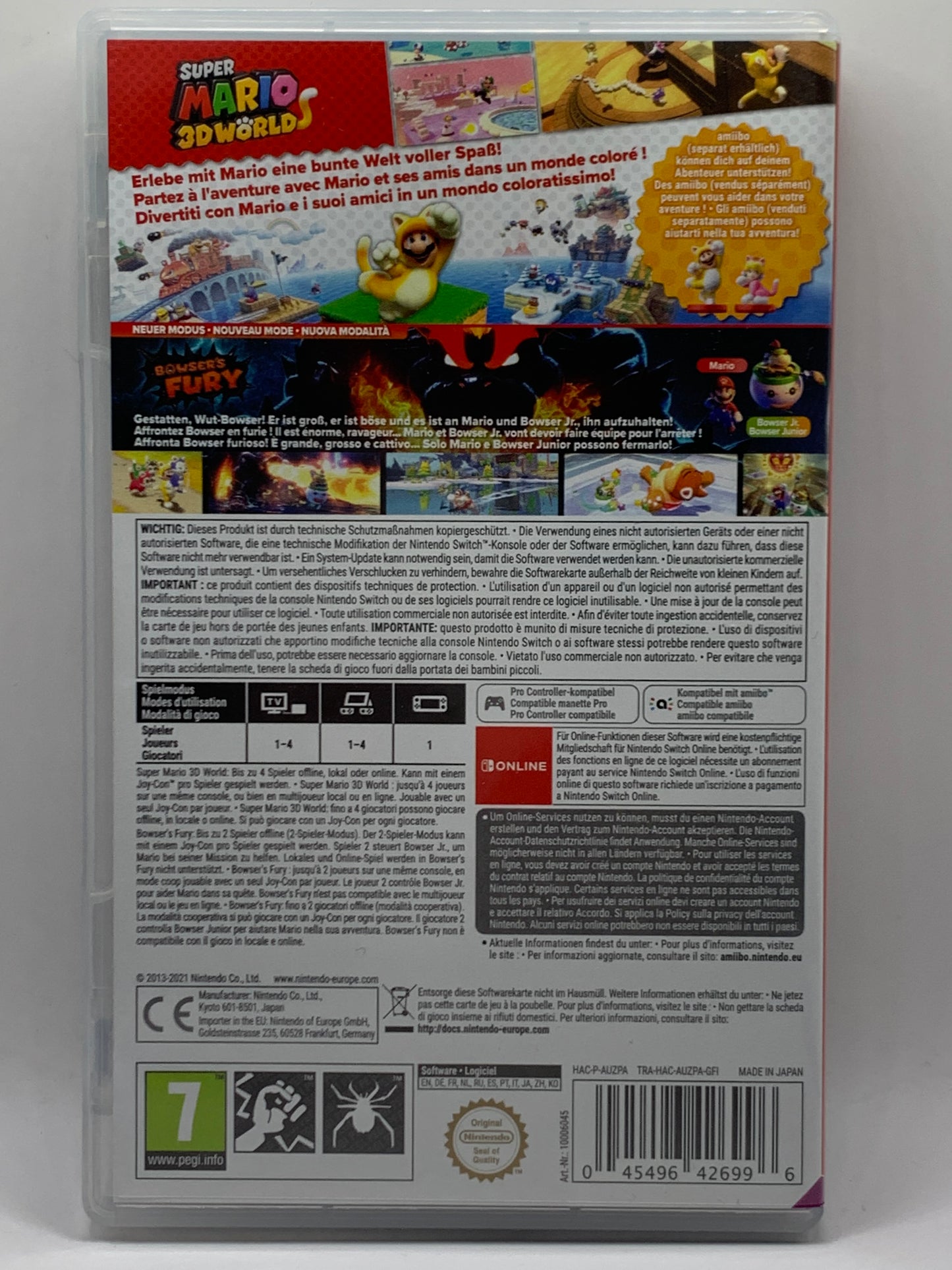 Nintendo Switch - Super Mario 3D World + Bowser's Fury