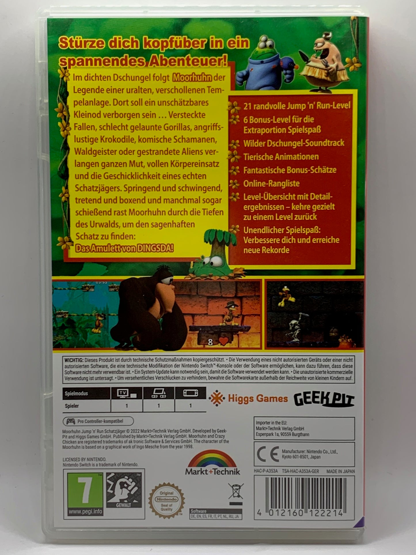 Nintendo Switch - Moorhuhn Schatzjäger