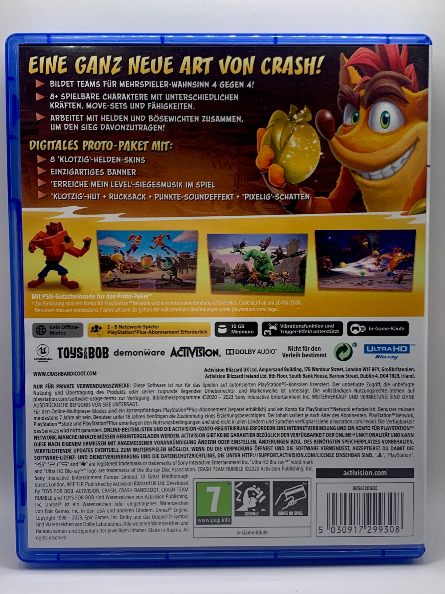 PS5 - Crash Team Rumble: Deluxe Edition - DE