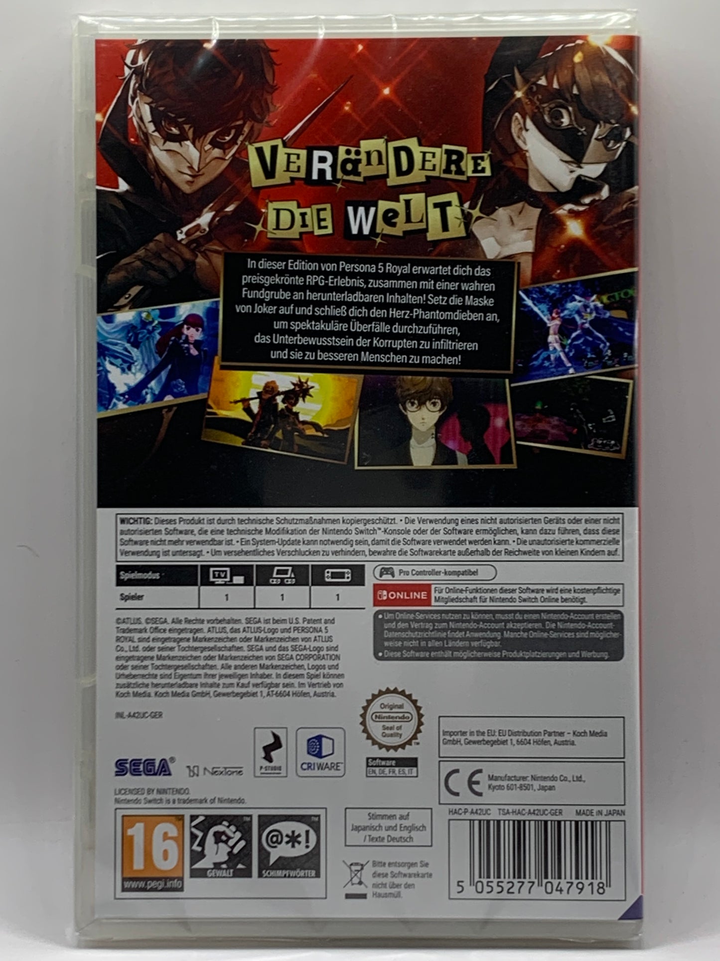 Nintendo Switch - Persona 5 Royal - DE - NEU SEALED