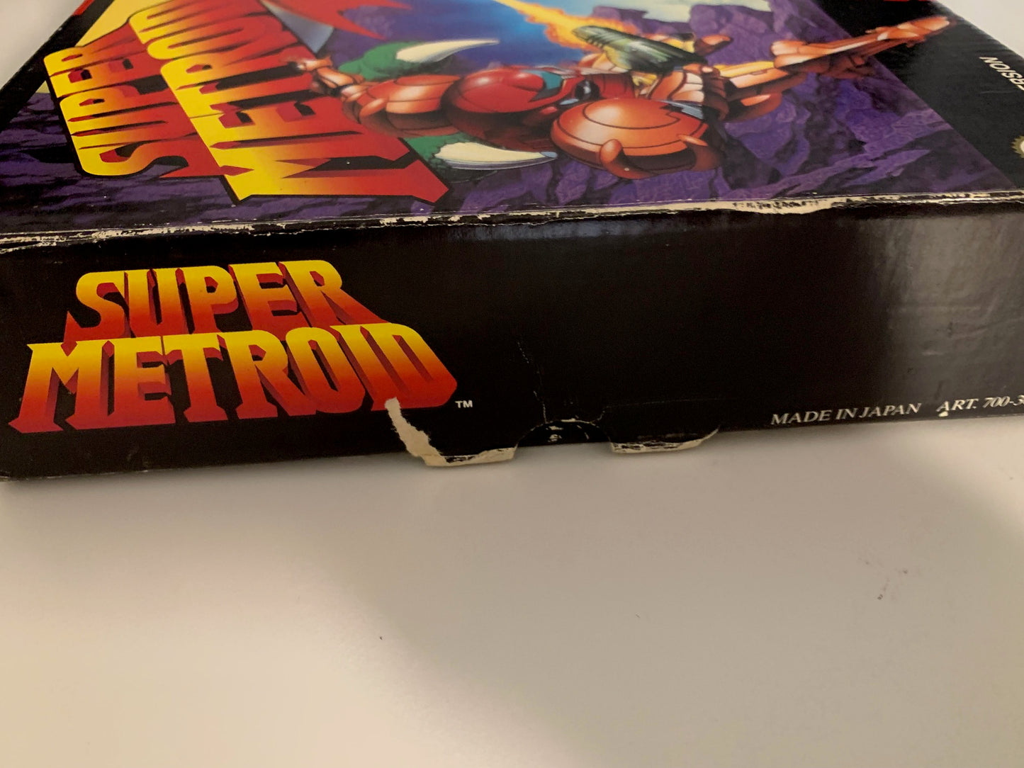 SNES - Super Metroid OVP - Big Box PAL Version DE