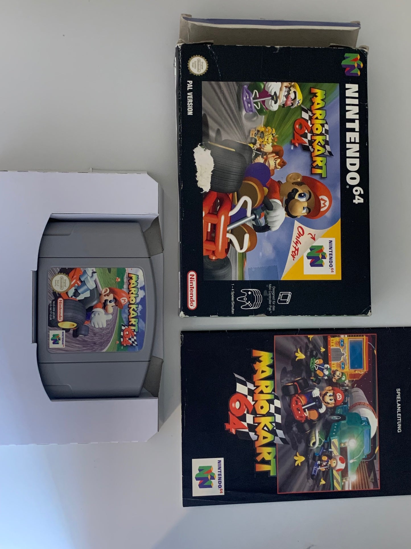 N64 - Mario Kart 64 OVP - DE