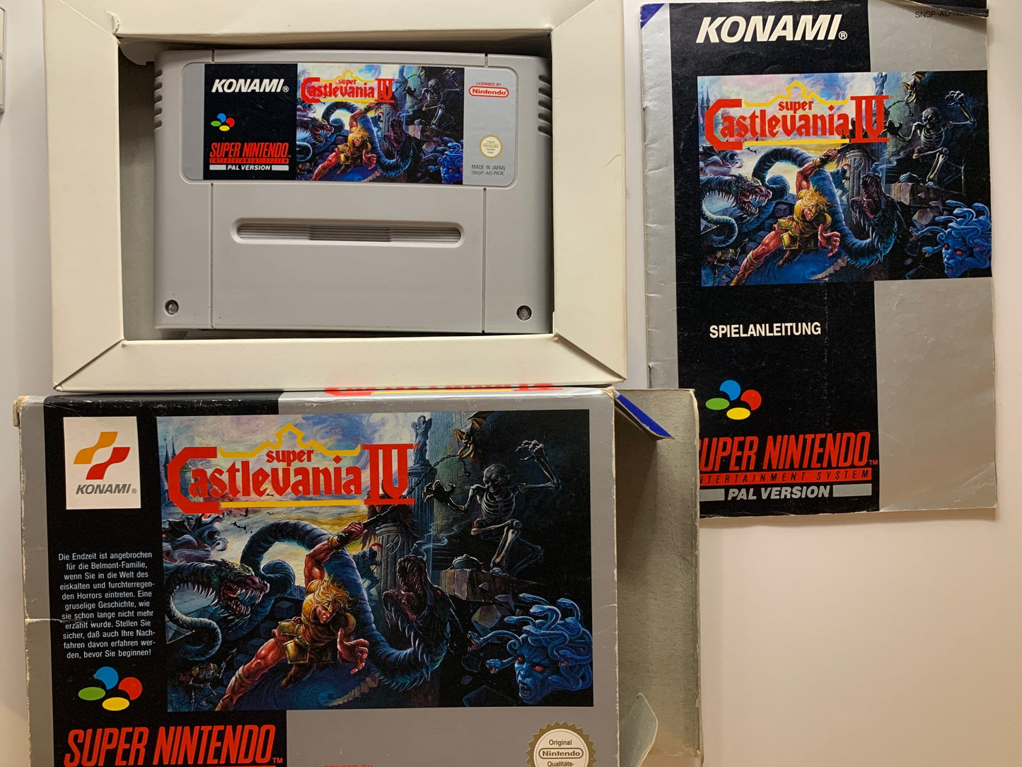 SNES - Castlevania IV OVP - PAL Version DE