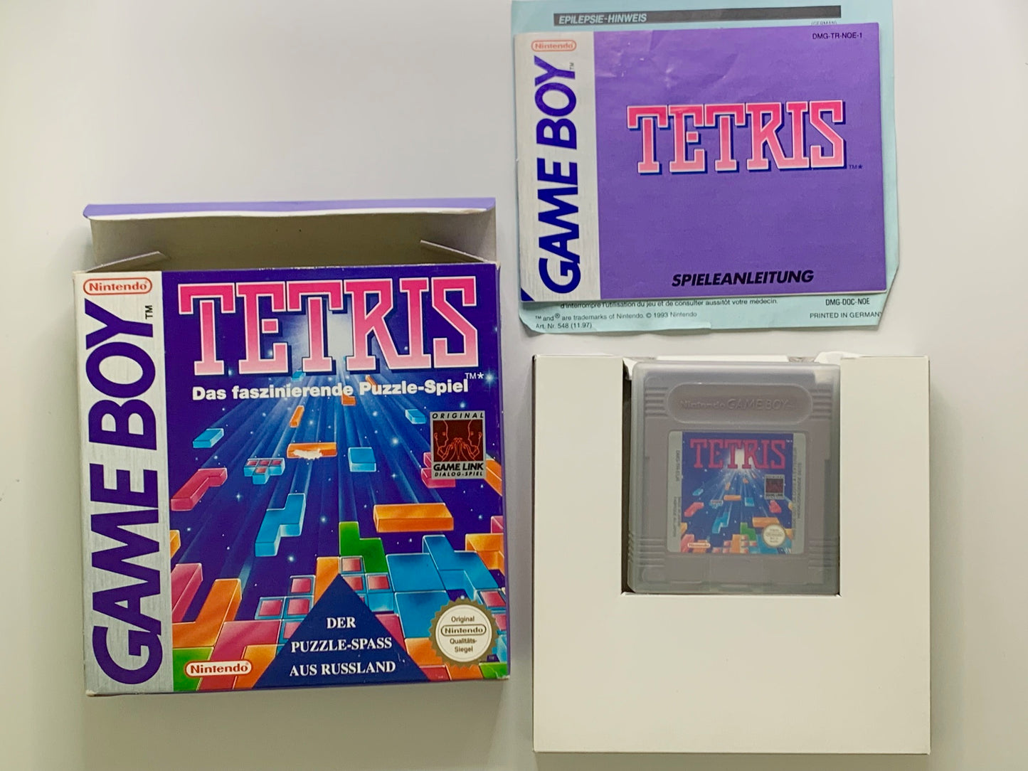 Game Boy - Tetris OVP - DE