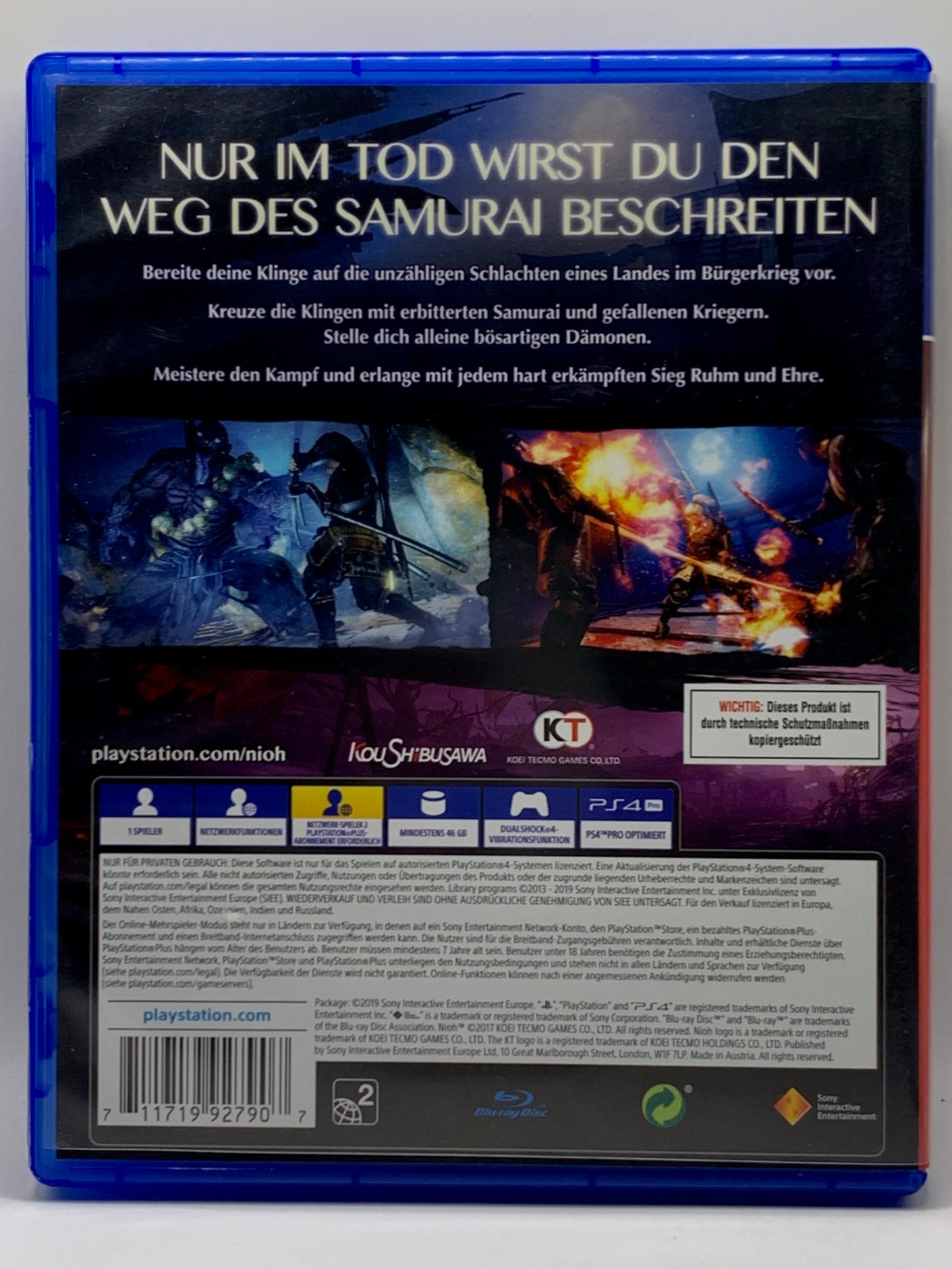 PS4 - Nioh - DE