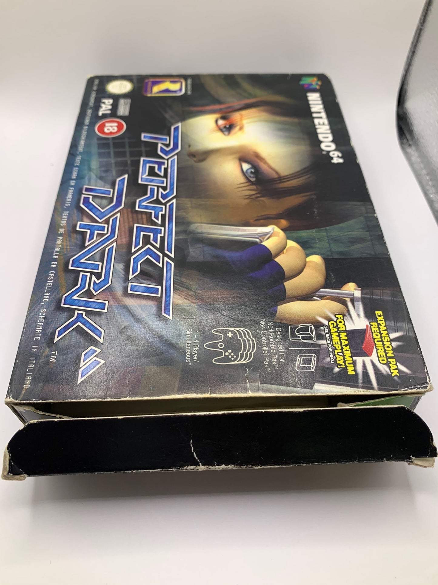 N64 - Perfect Dark OVP - Mehrsprachig