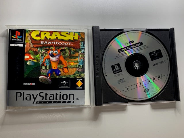 PS1 - Crash Bandicoot Platinum - Mehrsprachig