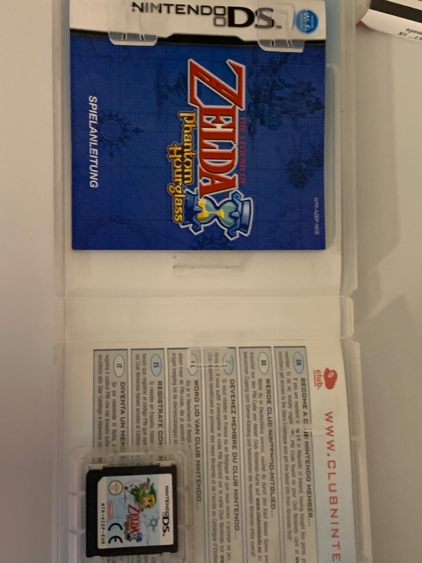 Nintendo DS - The Legend of Zelda: Phantom Hourglass - DE
