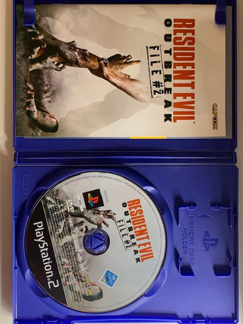 PS2 - Resident Evil: Outbreak File #2 - DE