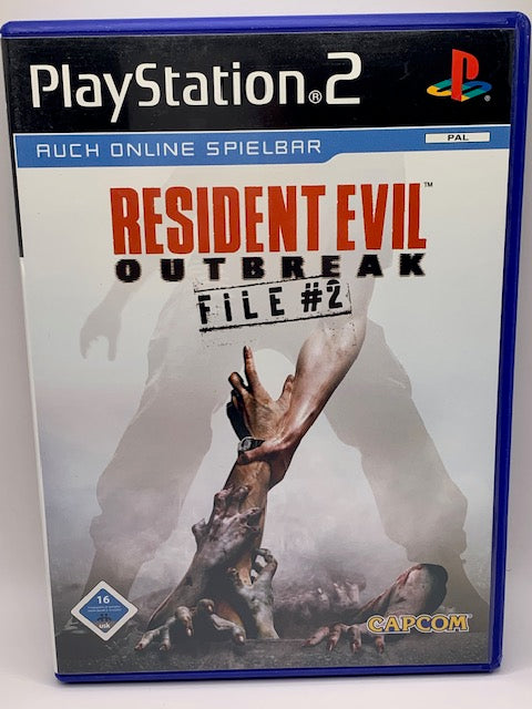 PS2 - Resident Evil: Outbreak File #2 - DE