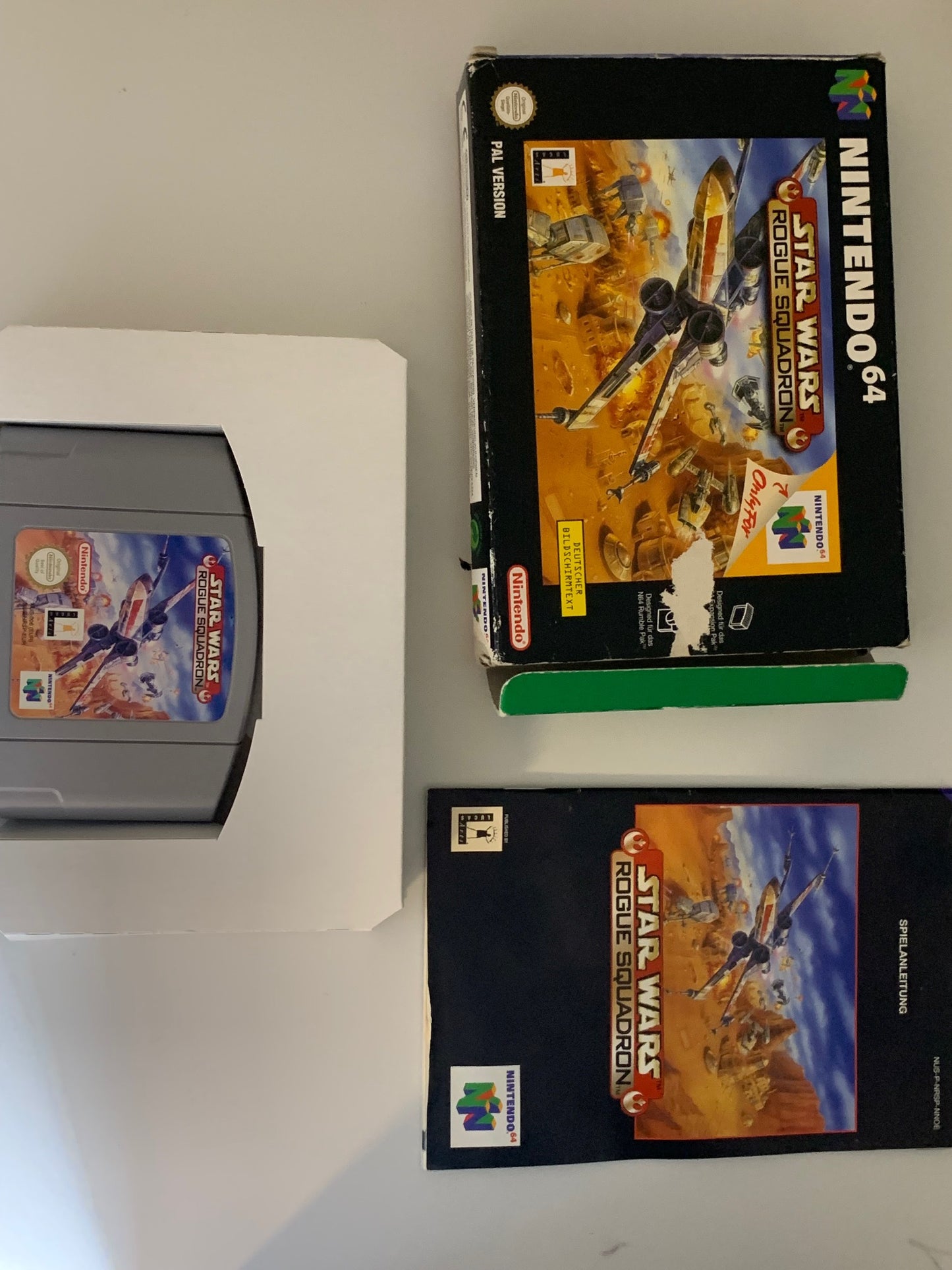 N64 - Star Wars: Rogue Squadron OVP - DE