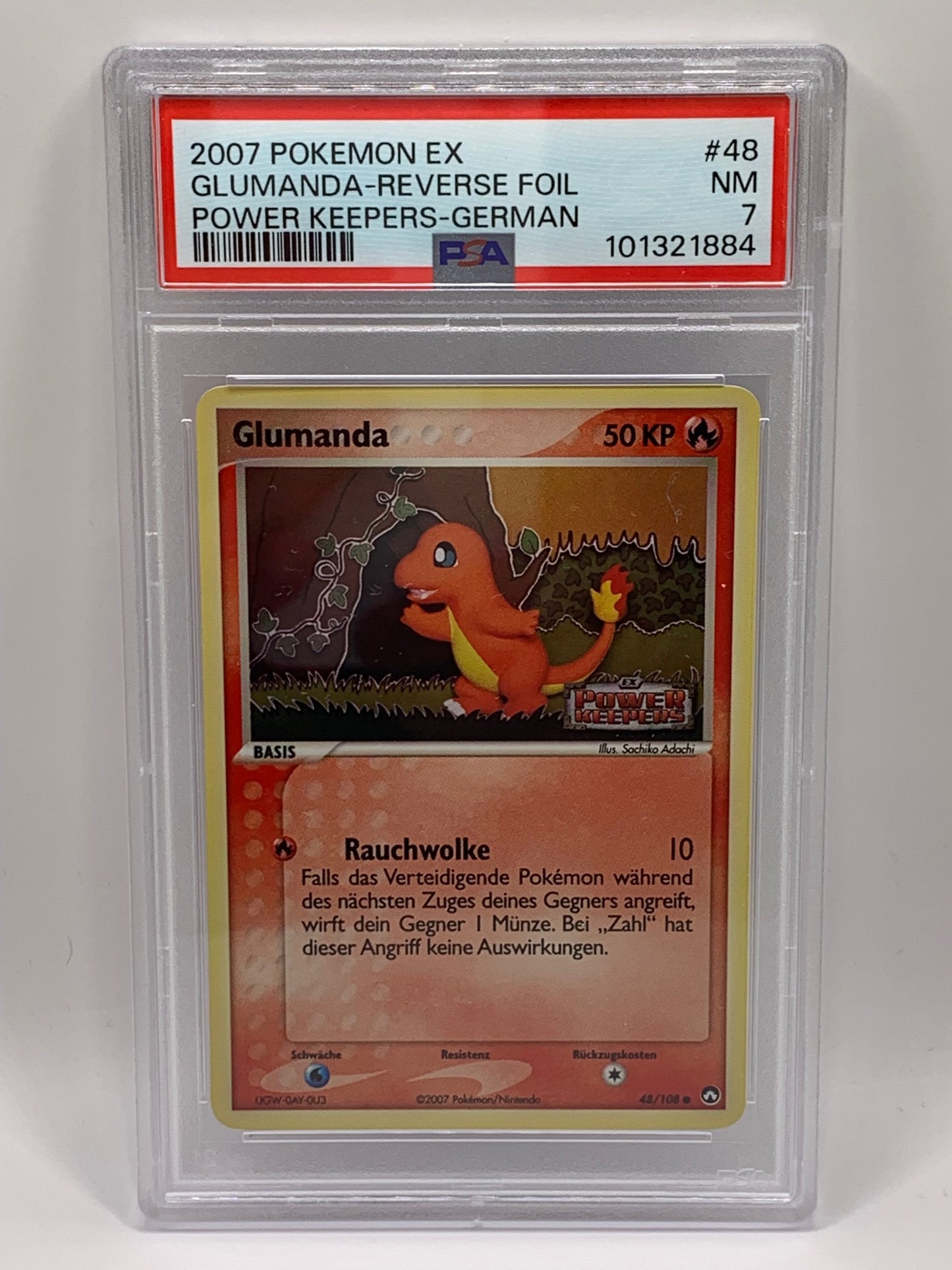 Glumanda 048/108 DE - PSA NEAR MINT 7