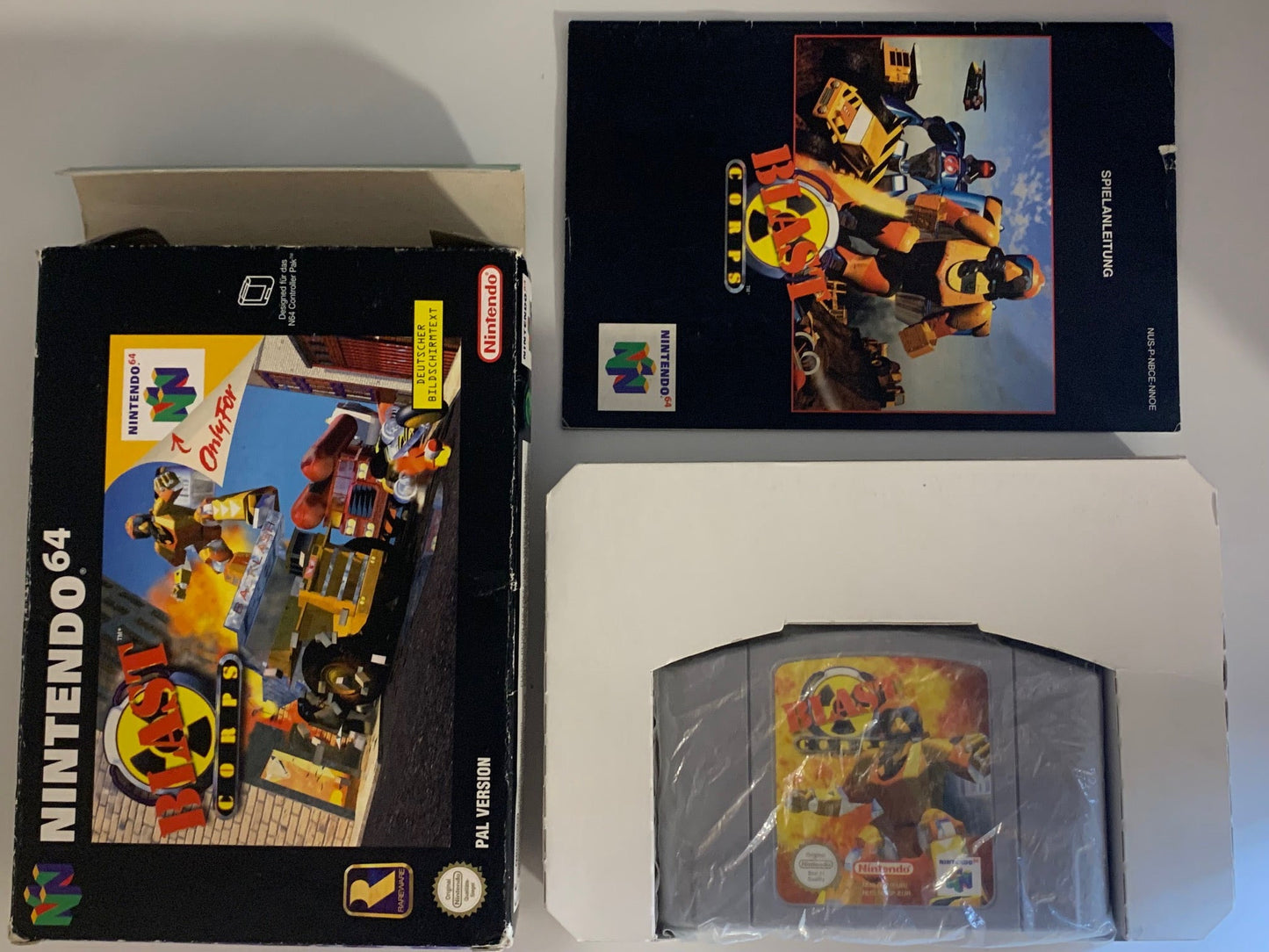 N64 - Blast Corps OVP - DE