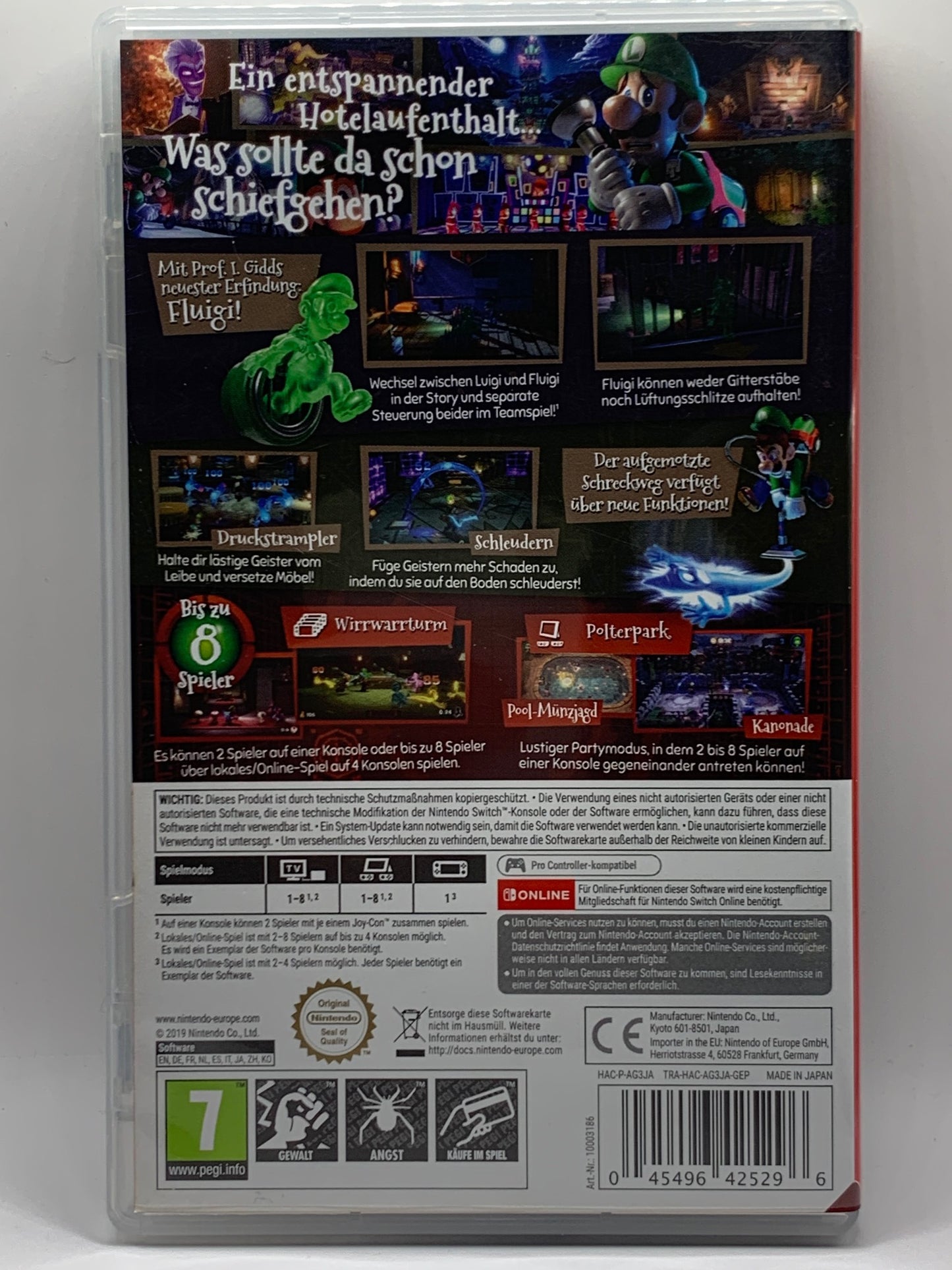 Nintendo Switch - Luigi's Mansion 3 - DE