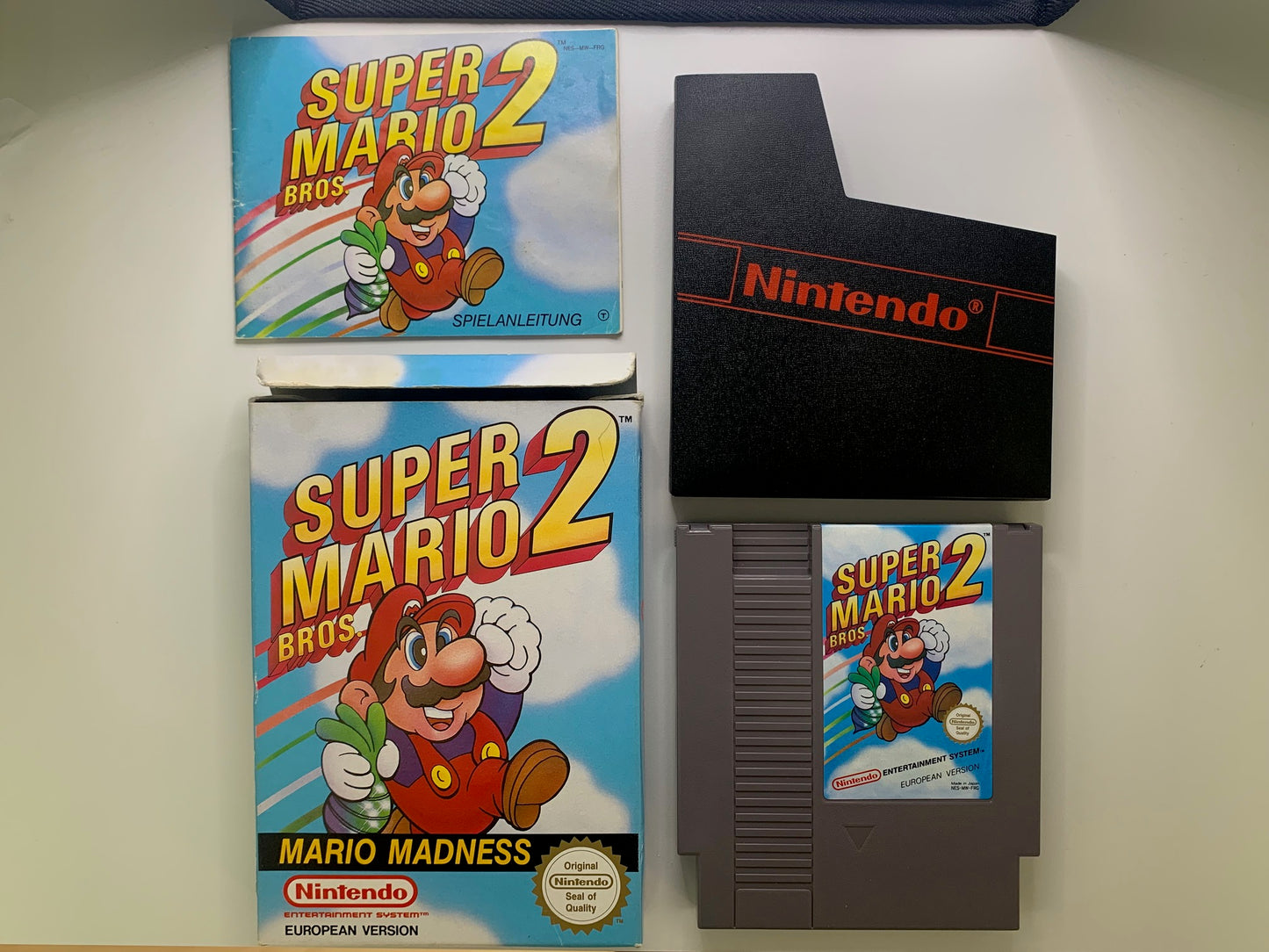 NES - Super Mario Bros. 2 OVP - DE